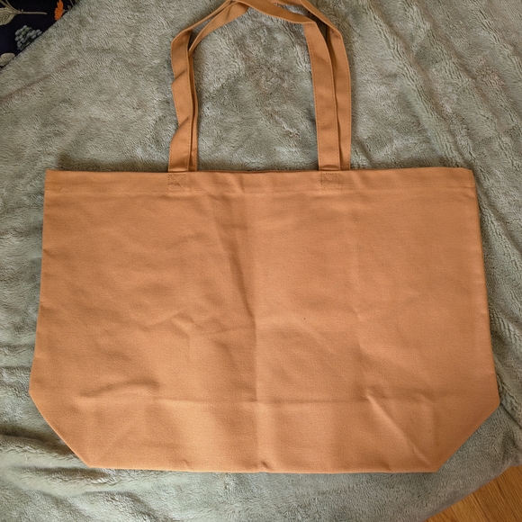 Orange Canvas Tote Bag - Picture 3 of 3